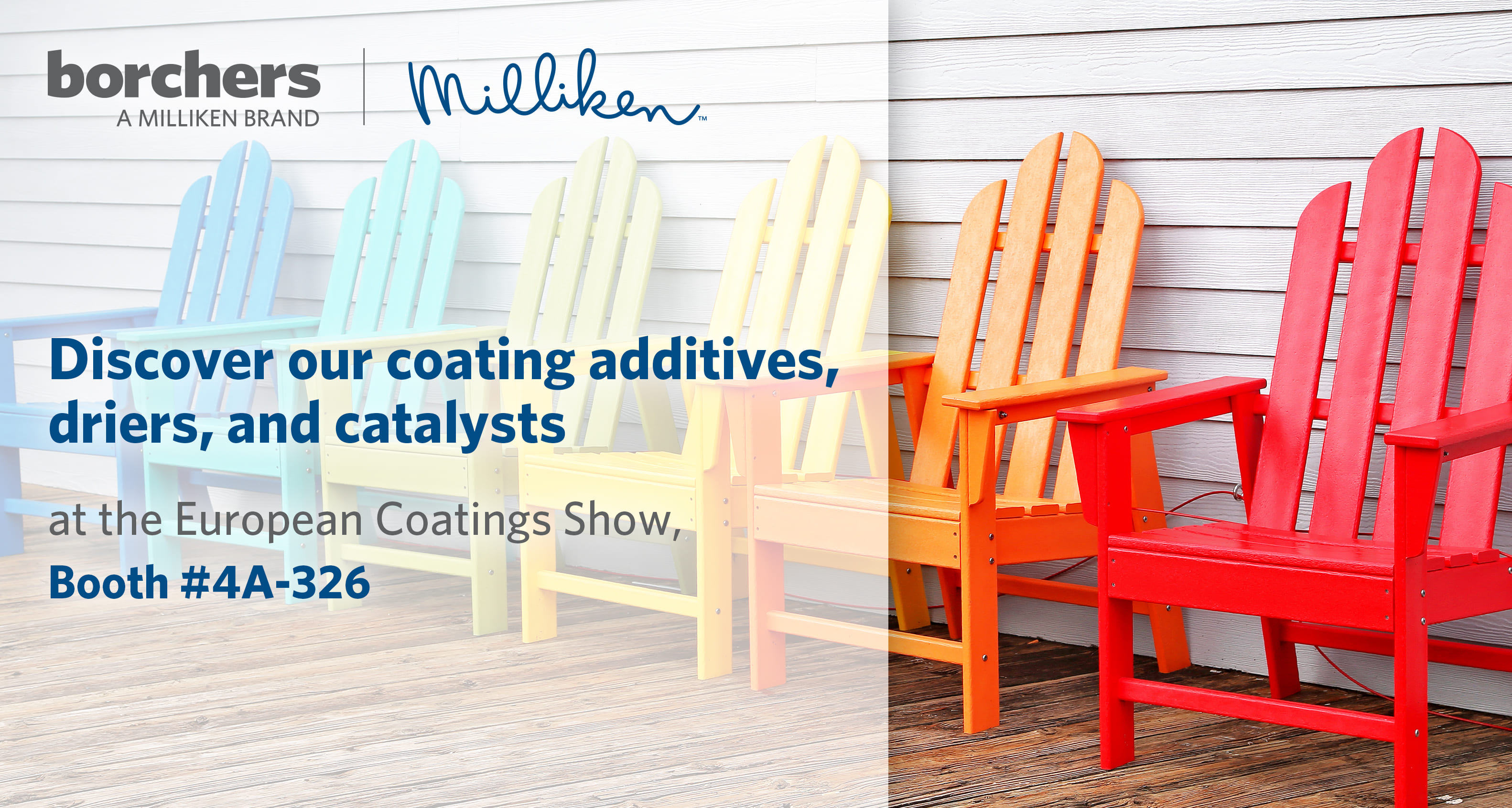 performance coating additives at the 2023 European Coatings Show